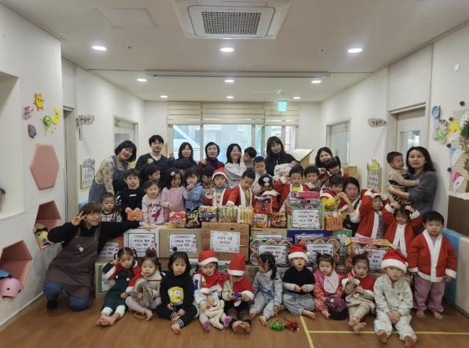 의왕시 백운솔빛 어린이집, '사랑의 라면 모으기' 행사로 이웃사랑 실천