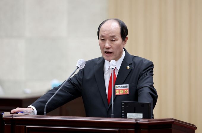 인천시의회 윤재상 의원, 덕신고 기숙사 운영비 지원 형평성 문제 재차 제기