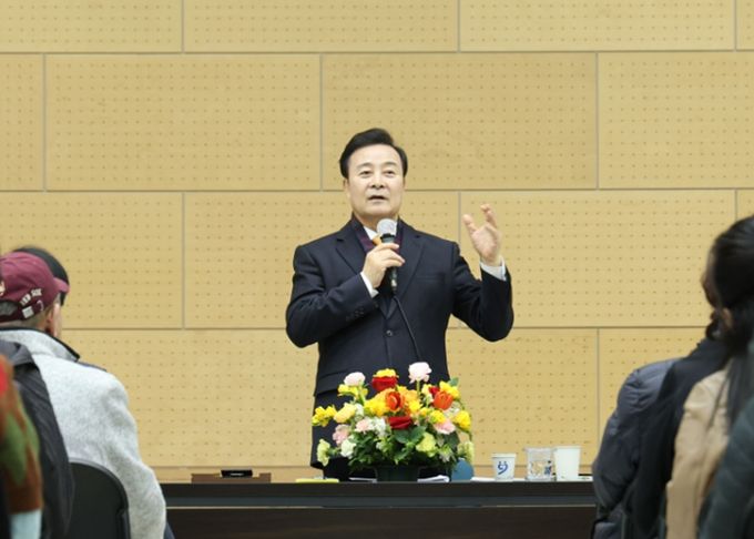 김성제 의왕시장 새해 시정 설명회