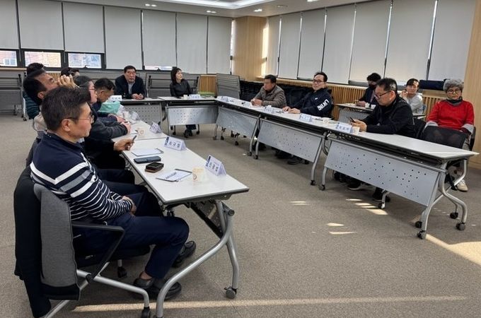 수원시 장안구 영화동 단체장협의회, 한자리에 모여 지역 현안 논의